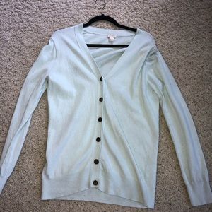 J. CREW wool cardigan